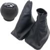 KTGVTPBHBW Pomello Cambio Auto Cuffia Leva Pomello Cambio Auto Per Opel Per CORSA C 2001-2006 Per TIGRA B 2004-2012 Per COMBO C 2001-2011(Combo 3pcs)