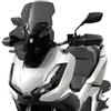 FAR PARABREZZA CUPOLINO VISIERA PARAVENTO SCHERMO ISOTTA COMPATIBILE CON HONDA ADV 350 2022 MODELLO ESTIVO FUME