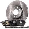 RIDEX 3405B0006 Serie/Kit Kit dischi e pastiglie Anteriore con clip pistone con lamierino anticigolío Compatibilità con VW GOLF VI 5K1