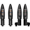 HDBUBALUS 4 PZ Moto Anteriore Posteriore Segnale di Girata LED Indicatore Luce Fit Per BMW F650GS F700GS F800G F800R F800S F800ST HP2 Sport K1200R K1300R R1200GS R1200R