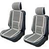 GPDESIGN RELAX SILVER COPPIA DI SCHIENALI UNIVERSALI FRESCHI CON SUPPORTO LOMBARE COMPATIBILI PER DAEWOO MATIZ