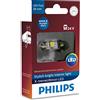 Philips 249446000KX1 X-tremeUltinon LED luce per abitacolo C5W 38mm Festoon 6000K 24V, 1 pezzo