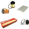 AOQ ORIGINAL QUALITY AOQ - KIT TAGLIANDO 4 FILTRI COMPATIBILE CON FIAT PANDA (169) - 1.3 D MULTIJET 1.3 4X4 ((EURO 4))