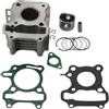 OwlKay Kit cilindro for Sym Fiddle 2 Allo 50 Jet 4 Mio Symphony SR Tonik X-Pro 50cc Awa XS1P37QMA 12100-AMA-000 4 tempi
