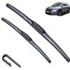 Autopixl Spazzole tergicristallo anteriori compatibili con Honda HR-V HRV MK2 2015-2020 parabrezza parabrezza finestrini auto spazzole pioggia 26+18