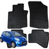 W-Parts SERIE 4 TAPPETI - TAPPETINI IN GOMMA 3D NERI PER CITROEN C1 05->14-3/5 PORTE