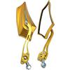Mintice 1 Paio Giallo Universale Moto Specchietti Retrovisore Specchietto Manubrio Specchio Laterale Scheletro Cranio 8mm 10mm Filettato