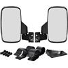 Generico Specchietto laterale ATV,Specchio vista laterale UTV - Specchio retrovisore fuoristrada 2X con gabbia per roll bar da 1,75 pollici e 2 pollici - Kit specchietto laterale destro e sinistro regolabile