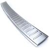teileplus24 Protezione paraurti per VW Passat B6 3C 2005-2010 | Inox Bordo piegato Nastro montaggio Panno pulizia Vestibilità perfetta Inox