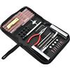 ETOPARS Kit Riparazione Pneumatici 46 Pezzi Strumenti di Riparazione Foratura Pneumatici Auto Kit Riparazione di Gomme Emergenza Tubeless Ripara Gomme di Forature