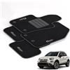 Generico DHCarMats Tappetini Auto compatibili con Fiat 500X dal 2014, Su Misura | Fondo antiscivolo, Made in Italy, Kit completo anteriore e posteriore