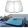 VaLbeL Auto Parabrezza Parasole per Mazda CX-30 CX30 2020-2023, Windshield Cover Sun Shades Pieghevole Tendine Parasole Protezione UV Accessori,A/Silver