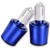 ECKBRJA Per Gilera GP800 Per Fuoco Per Nexus 500 Per Runner 50 125 200 Manopole Manubrio Moto Tappo Maniglia Terminale Tappi Tappi estremità manubrio(BLU)