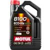 MOTUL Olio motore 8100 0W-20 Olio 5 L