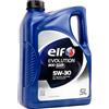 Elf 194888 Evolution 900 SXR 5 W30 Olio, 5 litri