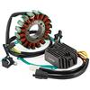 Topteng Statore Magnetico + Inverter di Tensione a 2 Plug-in + Guarnizione per Suzuki SV400 SV400S SV650 SV650S