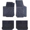 Rebeca Shop Set Da 4 Tappetini In Gomma Compatibili Per Golf 4 | Set Completo Anteriori e Posteriori Adatto A Tutte Le Stagioni Realizzati In Gomma Inodore