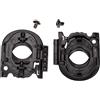 CasaNexa 2 pezzi visiera casco lente base per Mt-v-28B sinistra e destra sostituzione facile installazione plastica scudo base