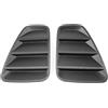 Ricreo Copertura Fanale Posteriore per Abarth 500/595/695 Competizione, Deflettori Aria, Coprifanale Cover Stop Design per Fiat 500 Nido d'Ape (Deflettore)