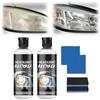 Aicoyiu - Kit di ripristino fari auto, detergente per fari per auto, liquido per riparazione fari, kit di lucidatura per graffi su lenti fari auto (2 pezzi)