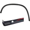 EASYSHOP24H Parafanghino Posteriore DX Compatibile Per Tiguan dal 2007 al 2014 Arco Giro Ruota Modanatura Parafango Destro Lato Passeggero Completo di Clips Mollette