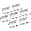 ESPYN Modanatura Interna Trim 7 Pezzi Accessori ABS Cromato Finestre Sollevatore Pulsante Interruttore Manopola Copertura Trim Per VW Per Tiguan MK2 2017 2018 2019 2020 2021 2022 Interni Auto