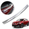 Chromemaster | Protezione Paraurti Posteriore | Compatibile con Nissan Qashqai J11 2014-2017 | Acciaio INOX Lucido/Cromato | Protegge la Vernice dai Graffi