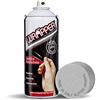 4R Quattroerre.it 16434 Wrapper Spray Glitter Argento Opaco | Vernice Removibile per Carrozzeria | Pellicola Spray Protettiva UV e Anti-Graffio | Wrapping Liquido Made in Italy