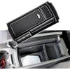 Z.MYUKI 【5 Colori】 3008 5008 Bracciolo Vassoio Organizer per Peugeot 3008 5008 GT SUV 2017-2022 2023 Accessori Originali Console Centrale (Bianco)
