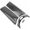 SQOGJSGZ Adesivo decorativo Pannello Controllo Bracciolo Centrale In Fibra Carbonio Auto Accessori Interni Per Mercedes Per Benz Classe E GLC C W205 Decorazione Degli Interni(4PCS Carbon Fiber)