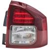 YSFGDJOSFI Gruppo fanale posteriore Per Jeep Per Compass 2014-2016 05272926AB Ricambi auto 1x Cuscinetto Coda posteriore sinistra destra Lampada a LED(Giusto)