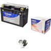 farbrothersonline COMPATIBILE CON YAMAHA XP T-Max 500 2004-2007 BATTERIA GIA' PRONTA ALL'USO TECNIUM YT9B-BS BATTERIE 8 AMPERE 12 VOLT SPECIFICA PER MOTO SCOOTER 150X68X105