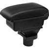 YJYWZH Braccioli Compatibile con Ford Focus mK1 Bracciolo Nero Auto Scatola Portaoggetti Centro Interni Parti di Retrofit