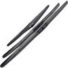 Xukey - Set di 3 spazzole tergicristallo anteriori e posteriori per Kia Rio UB Hatchback 2011 - 2017 660mm 400mm 280mm