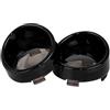 XMMT Moto Pallottola 2 Stile Visiera Segnale di Girata Copertura Lente per Harley Sportster XL 883 1200 Custom Dyna Softail Touring Street Electra Glide Road King