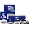 Palmaspareparts 4 FILTRI KIT TAGLIANDO UFI ALFA 147 1,9 JTD - JTDM 8 / 16V 115 120 140 150CV