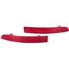 APNWVFO Riflettori Paraurti Posteriore per per Golf V 5 MK5 R32 2005 2006 2007 2008 2009 Paraurti Posteriore Coda Indicatori Direzione Riflettore Copertura Lampada Nebbia(Sinistra e Destra)