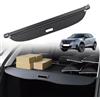 SUHNGE Retrattile Copertura Bagagliaio Posteriore per Peugeot 2008, Nero Portabagagli Posteriore Tronco Privacy Cappelliera, Auto Baule Posteriore Pacco Ripiano Portaoggetti Cargo Cover