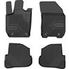 IMJ-Global Tappetini Auto Gomma No. 77 su Misura Compatibili con Audi A1 Sportback 8X 2012-2014 5 porte, pre-facelift, Set Completo di Tappeti Auto TPE per Migliorare Look e Sportività