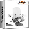 MOTOTOPGUN kappa 2154ak + a2154ak parabrezza clear compatibile con yamaha d?elight 125 2021 2022 2023 mototopgun