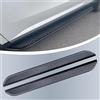 Wusecssy 2 pedane laterali adatte per Ford Ranger 2019-2022 Pedana NerfBar in alluminio, accessori neri (con staffe)