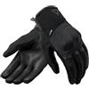 REV'IT! Revit Mosca H2O 2 guanti da moto da donna impermeabili, nero, L