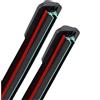 HQGQCEZEK Anteriore Posteriore Spazzole Tergicristallo Per MG 3 MG3 Hybrid + 3rd 2024 2025 Parabrezza Spazzola Accessori Tergicristalli Per Auto HQGQCEZEK