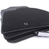 kh Teile Tappetini per Mitsubishi L200 Club Cab (2006 - 2015), tappetini in velluto di qualità originale, 4 pezzi, nero premium