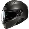 HJC, Casco Moto Modulare i91 SOLID Semi Flat Titanium, L