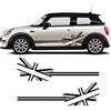 YSLR Adesivi per minigonne laterali Decal Adesivo per strisce laterali per porta, per MINI Cooper R56 F56 R50 R53 R55 R57 R58 R59 R60 R61 F55 F60 F54 JCW Accessori