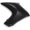 ATUMY Carenature di compressione lato destro o sinistro Copertura radiatore Carenatura opaca adatta per KAWASAKI ER6N ER 6N 2012-2016 ABS(Matte Black-Right)