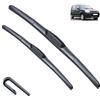 Autopixl Compatibile con Citroen Berlingo MK1 2000 2001 2002 2003 2004 2005 2006 2007 Tergicristallo Anteriore Spazzole Taglierina Accessori Gancio UJ(Left Hand Drive)