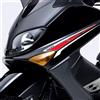 Pimastickerslab Kit 2 adesivi compatibili con YAMAHA TMAX 500 2004-2007 scooter T MAX stickers racing moto tuning cod.1820 (BIANCO_ROSSO)