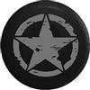 934 Oscar Mike Stella Tattica Militare Copertura della Gomma Premium Copriruota Vintage Ruota di Scorta Coperture della Universale per SUV Truck Camion Rimorchio 16Inch